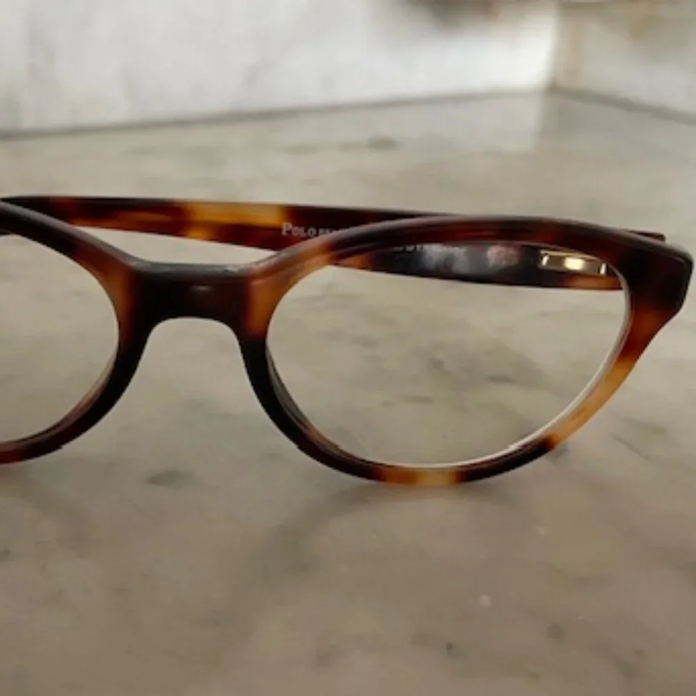POLO RALPH LAUREN Polo Prep Havana Tortoise Cat Eye Frame RX Glasses 8526